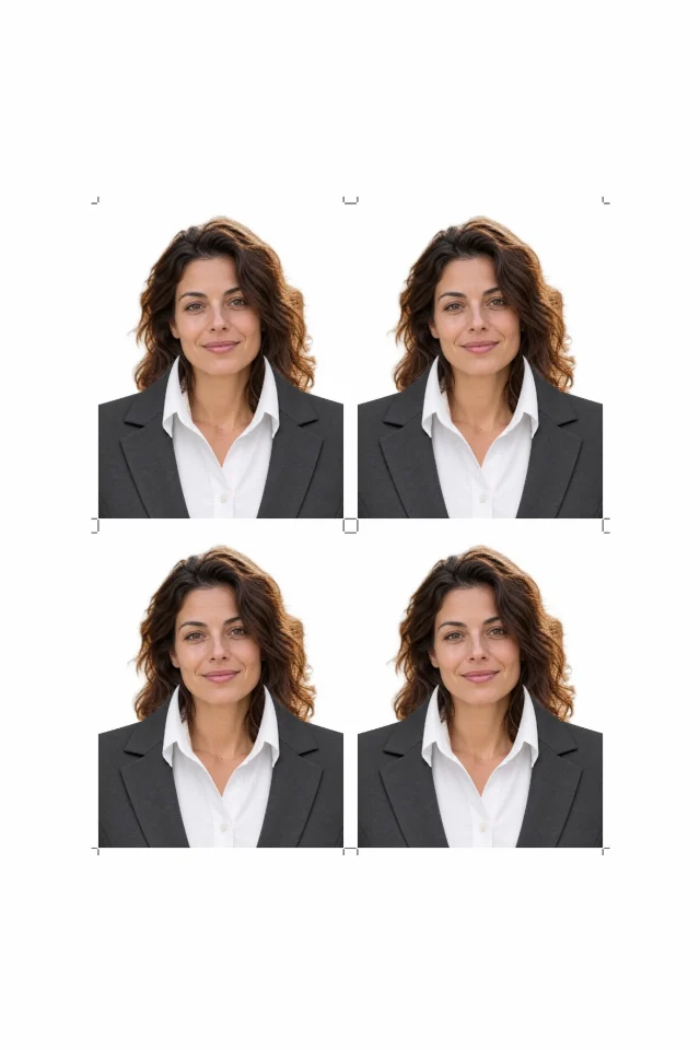 Pregătiți fotografii de document și o foaie de tipărire la dimensiunea corectă